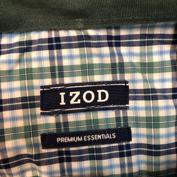 NWT Men’s IZOD button down shirt XXL - Picture 3 of 4